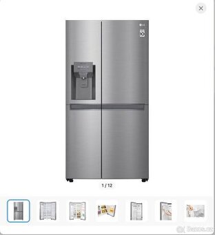 LG americká lednice