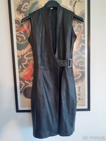 kožené šaty vel. S