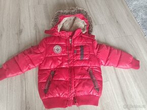 Dívčí zimní bunda velikost 110