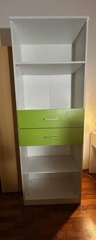 Skříň - knihovnička se zásuvkami