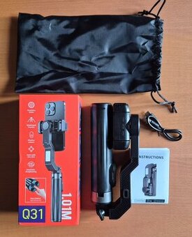 Selfie tyč s bluetooth ovl.,gyroskopem a osvětlením