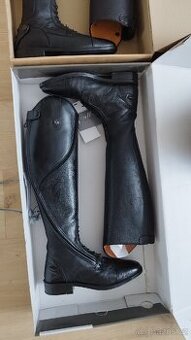 Vysoké kožené boty