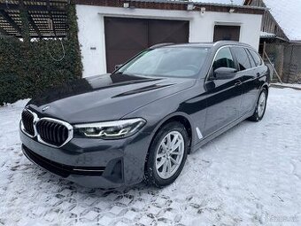 BMW ŘADA 5 G31 FL.520D 140KW AT 2021•Kamera•Tažné•Kessy•Mode
