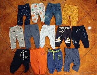 Tepláčky, džíny, leginy, vel. 74