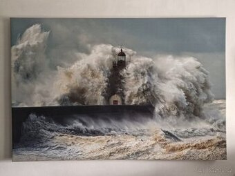 Maják velký obraz 150x100 cm