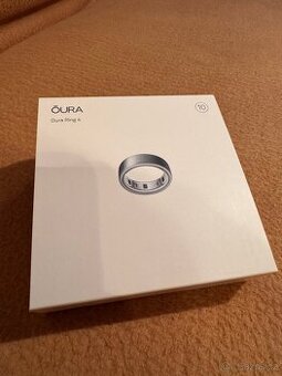 Oura ring 4 vel. 10 - Brushed Silver