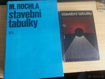 Retro stavební tabulky