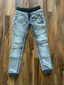 Džíny šedé vel.158