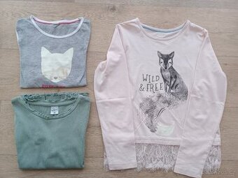 Trička -vel.122/128