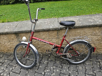 Skládačka CAMPING ...maďarská...retro