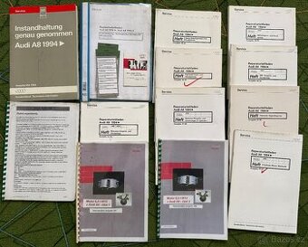 Audi a VW dílenské příručky
