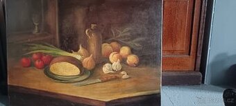 Prodám obraz, zátiší, olej