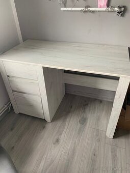 Psací stůl šedý Sconto