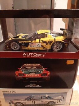 1:18 Autoart Kyosho Okruhove modely.