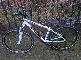 Krosové hliníkové kolo MAXBIKE, rám XS od 140 cm