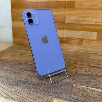 iPhone 12 256GB, fialový (rok záruka)