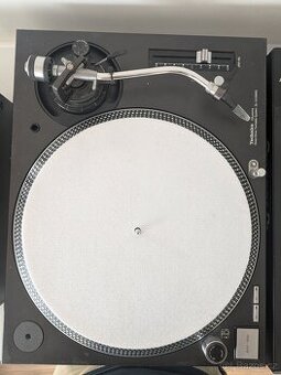2x Gramofon Technics SL-1210MK5 a 2-kanál mix Pioneer DJM250