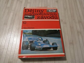 kniha "Dějiny automobilových závodů"