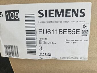 Indukční varná deska siemens