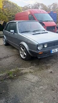 VW golf MK1 cabrio výměna