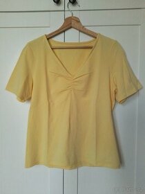 Žluté tričko ONLY (vel. XL) - 1