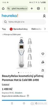 BeautyRelax Poremax HOT&COLD- Jak Novej