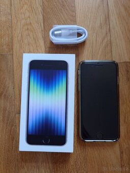 iPhone SE 2022 128gb Starlight bílý