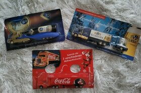 Model kamionu Coca-Cola Santa Claus Vánoce, sněhulák - 1