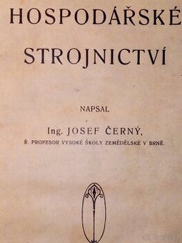 Hospodářské strojnictví - 1