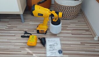 Aku stříkací pistole,pro baterie DeWALT 18-20V, nová.