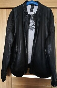 Pánská kožená bunda 3XL (spíše 2XL)