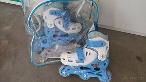 Dětské rostoucí inline brusle, vel. 28-31