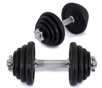 Poptávám 2x činky 12-18 kg