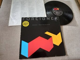 FOREIGNER “Agent Provocateur “ /Atlantic 1984/ + orig. vnut
