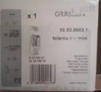 GRÄSSLIN 02.03.0003.1 spínací hodiny mechanické