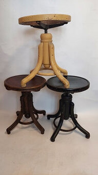 klavírové stoličky THONET 3 kusy
