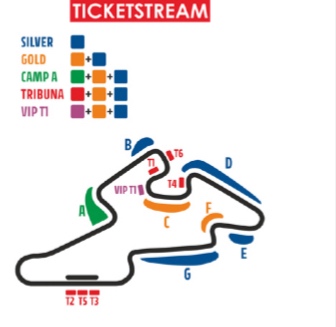 2 vstupenky Moto GP Brno Tribuna T2