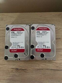2 x WD Red 4 TB , Nas HDD