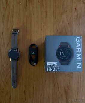 Garmin Fenix 7s sapphire solar