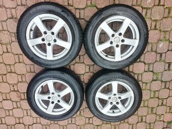 Škoda Octavia II - Lité disky včetně pneu 4ks -15"