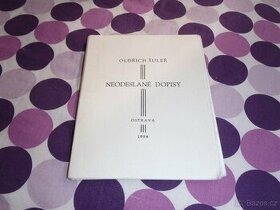 Oldřich Šuleř - Neodeslané dopisy 1994 autogram