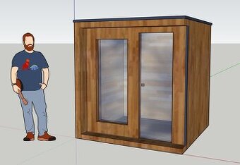 Sauna 2x2m