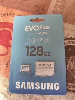 Paměťová karta Evo plus 128 gb+adaptér