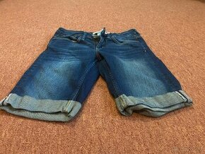 Dětské džínové kraťasy vel.140
