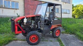 Traktor domácí výroby 4x4 prodám nebo vyměním - 1