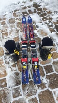 Detske lyze 90cm a preskace