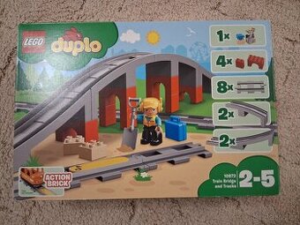 Lego® Duplo® 10872 Doplňky k vláčku most a koleje