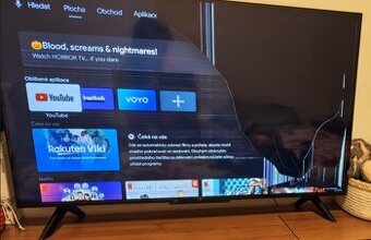 Xiaomi Mi TV P1 43"  - Poskodeny LCD panel