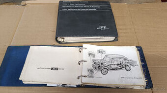 DKW Junior de luxe - 2 x katalog dílů originál