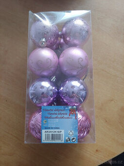 Vánoční ozdoby nové 16 ks